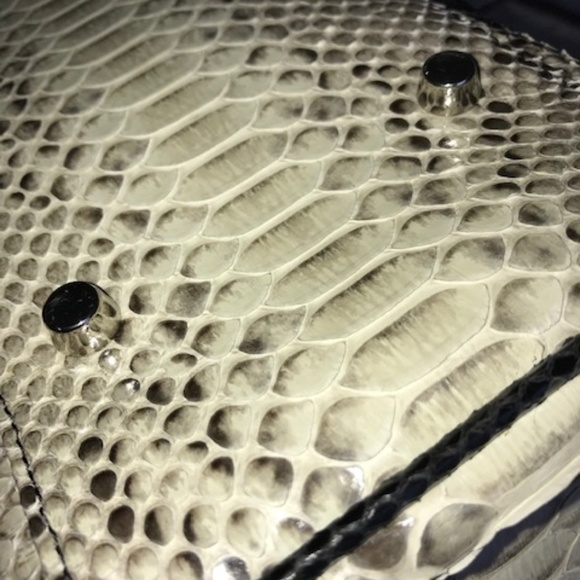 Authentic Eileen Kramer Genuine Python Skin Purse - Picture 8 of 8